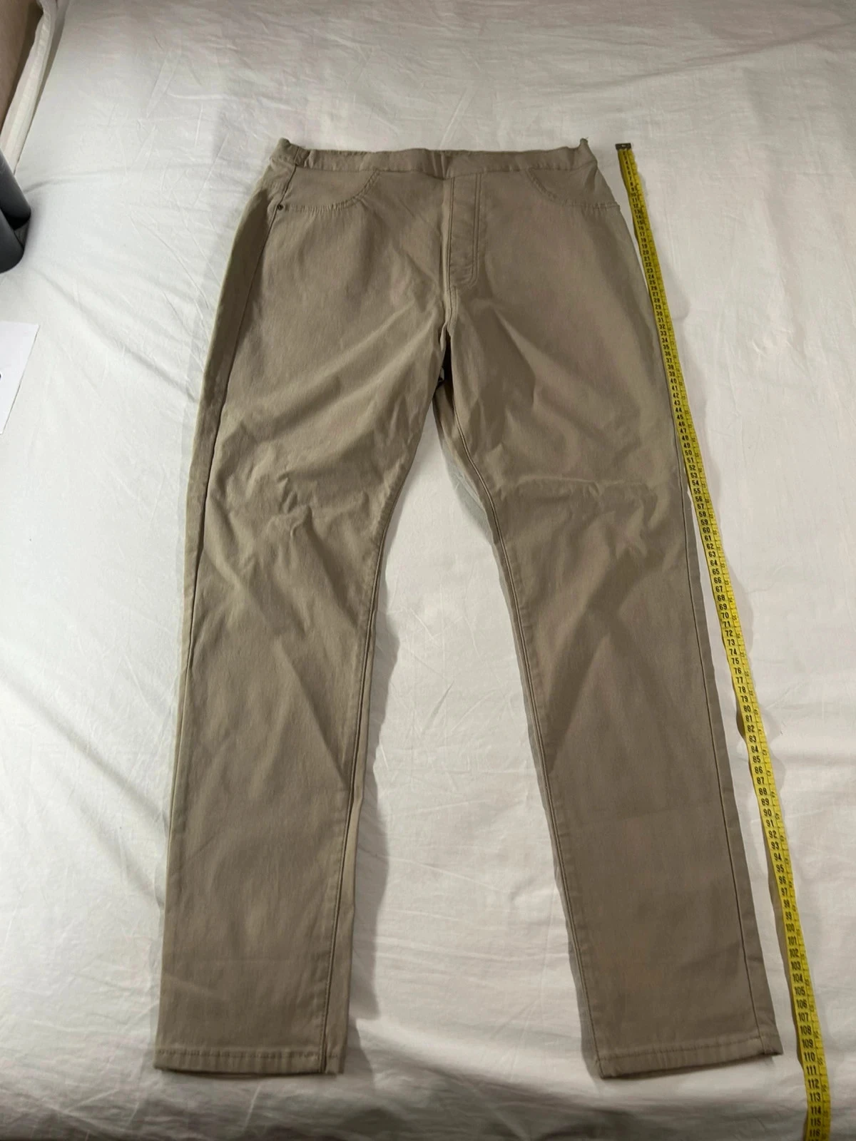 Pantalon droit marron beige vintage